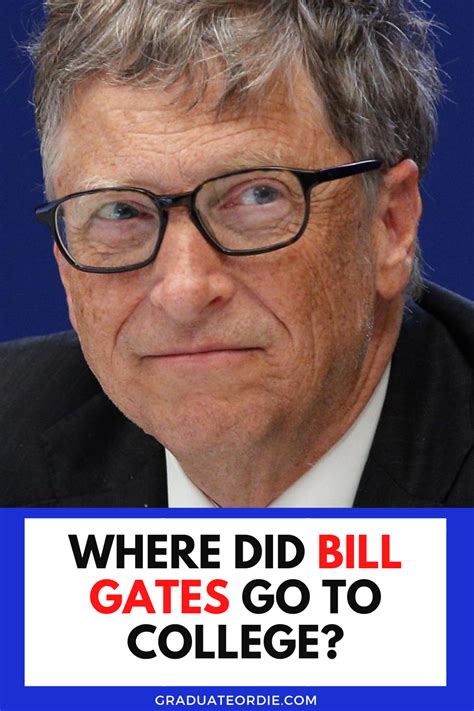 Where Did Bill Gates Go to College? | Bill gates, College, Fraternity