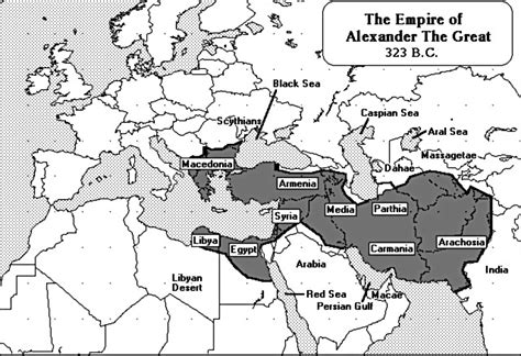 Alexander the Great Empire 323 BC - /world_history/maps/Alexander_the_Great_Empire_323_BC.png.html