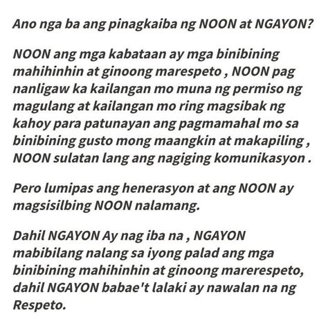 Paraan Ng Panliligaw Ngayon - MosOp