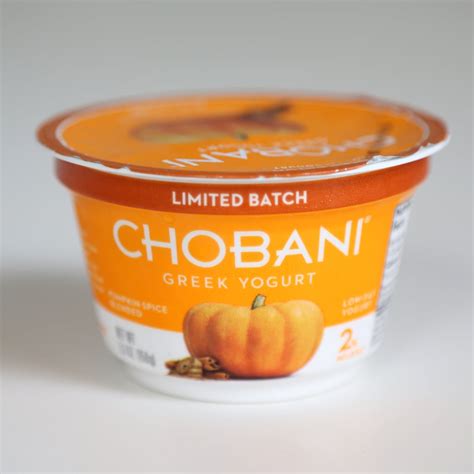 Chobani 2% Pumpkin Spice Greek Yogurt | Pumpkin Spice Foods | POPSUGAR ...