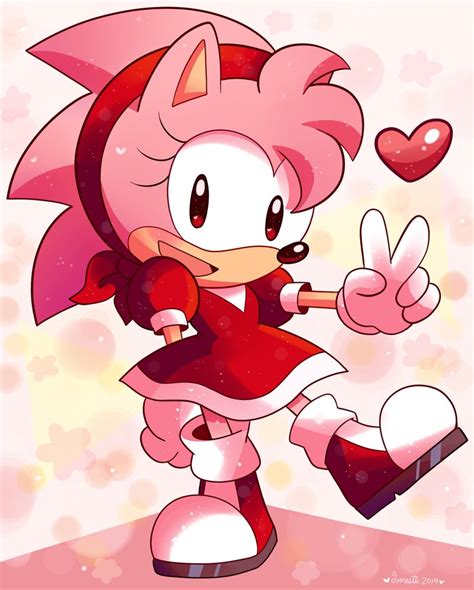 Classic Amy Modern Style by Domestic-hedgehog : r/SonicTheHedgehog