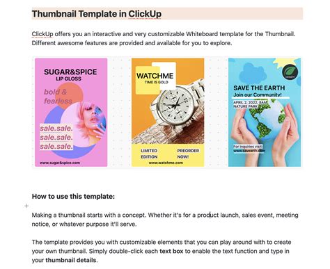 10 ClickUp Templates for Creative and Web Design - Hongkiat