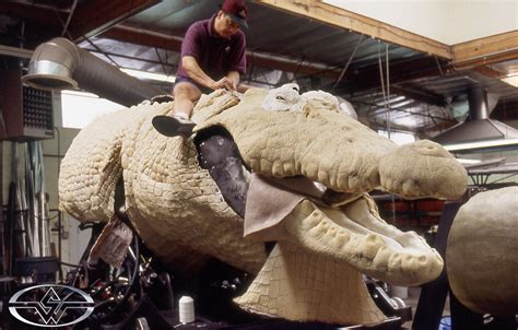 Lake Placid - Building the 30-Foot Animatronic Crocodile | Stan Winston ...