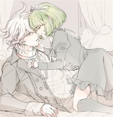 Monaca Towa X Nagito Komaeda | Danganronpa, Nagito komaeda, Anime