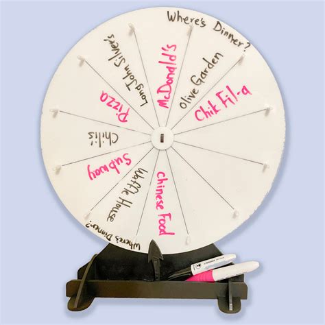 Multi Purpose Spinning Wheel Decision Maker – Glowforge Shop