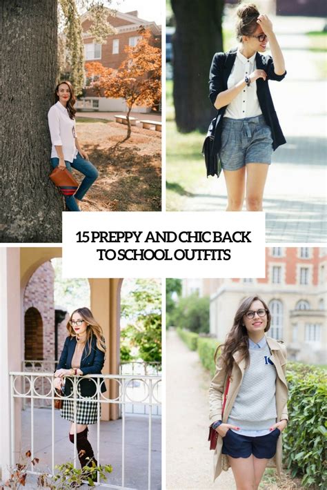 15 Preppy And Chic Back To School Outfits - Styleoholic