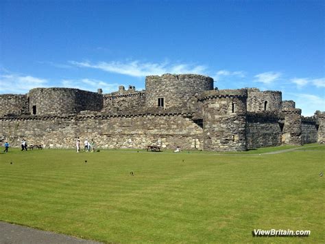 Beaumaris Castle, a World Heritage Site - Medieval Castle in Anglesey ...