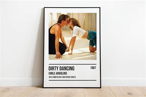 Dirty Dancing Movie Poster Wall Print Film Poster 80s Movie | Etsy