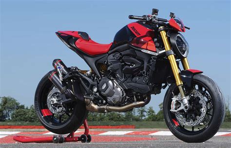 2023 Ducati Monster SP gets Ohlins forks, Brembo Stylema callipers, no ...