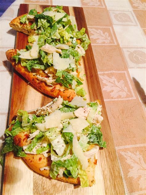 Caesar Salad Pizza – Twoandaknife.com