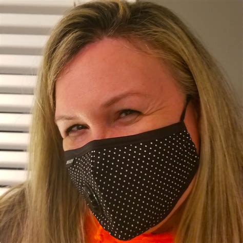 Air Filter Mask - ethentic Black Dot Design – Live Healthy