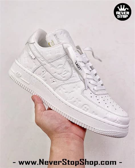 Giày thể thao NIKE AIR FORCE 1 AF1 LOW WHITE LV LOUIS ...