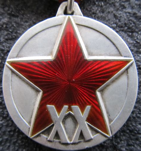 20th Anniversary of the Red Army medal - Russia: Soviet Orders, Medals ...