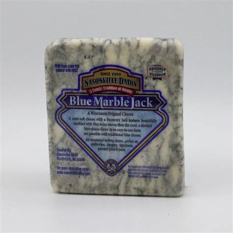 Blue Marble Jack Cheese - Nasonville Dairy