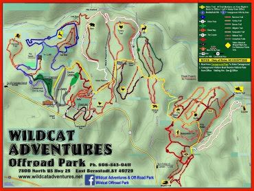 Wildcat Offroad Park Map