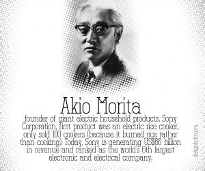 Akio Morita Quotes. QuotesGram