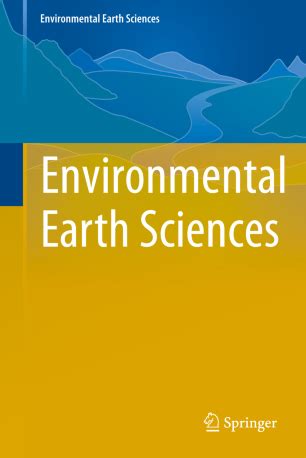 Environmental Earth Sciences | SpringerLink