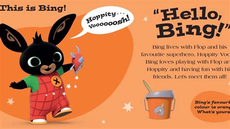 Read Aloud: Hello, Bing!: Meet Bing and his friends | Kids Books - YouTube