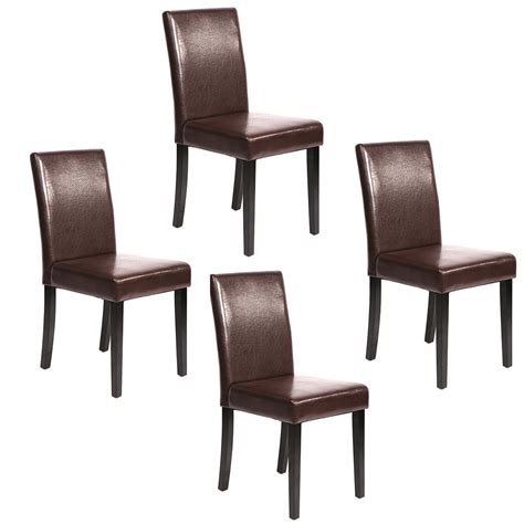 Dining Chairs Dining Room Chairs Parsons Chair Kitchen Chairs Set of 4 ...