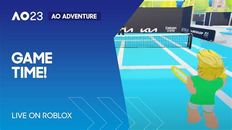 AO Adventure Now Live on Roblox! | Australian Open 2023 - YouTube