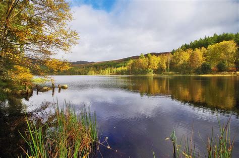 Loch Milldam | Autumn colours in Atholl Woods near Dunkeld t… | Flickr