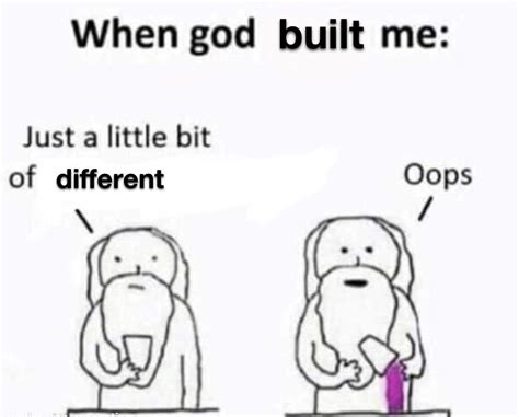 The Best 11 Built Different Meme God - lexicacomcnpic