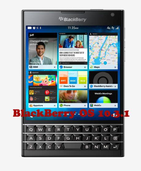 BlackBerry OS 10.3.1.1151 Leaked for BlackBerry Passport and Other BlackBerry 10 Devices