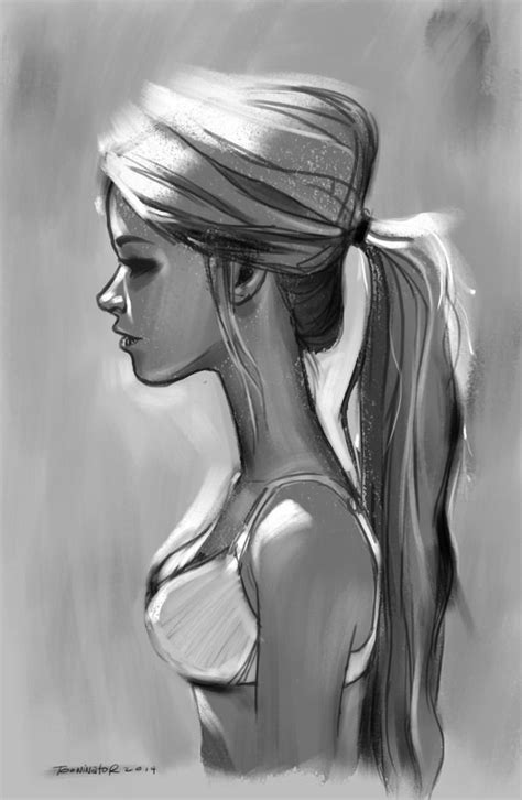 Sad Sketch Ideas at PaintingValley.com | Explore collection of Sad ...