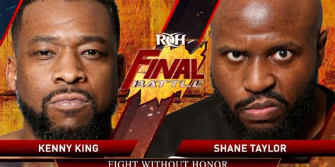 Shane Taylor Plans to Leave a Piece Of Himself at ROH Final Battle ...