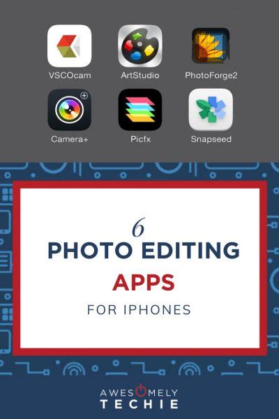 6 Great Photo Editing Apps for iPhones | Awesomely Techie