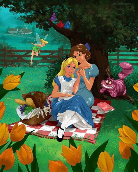 Alice and Wendy | Shipping Is What I Do | Disney crossovers, Disney characters, Disney