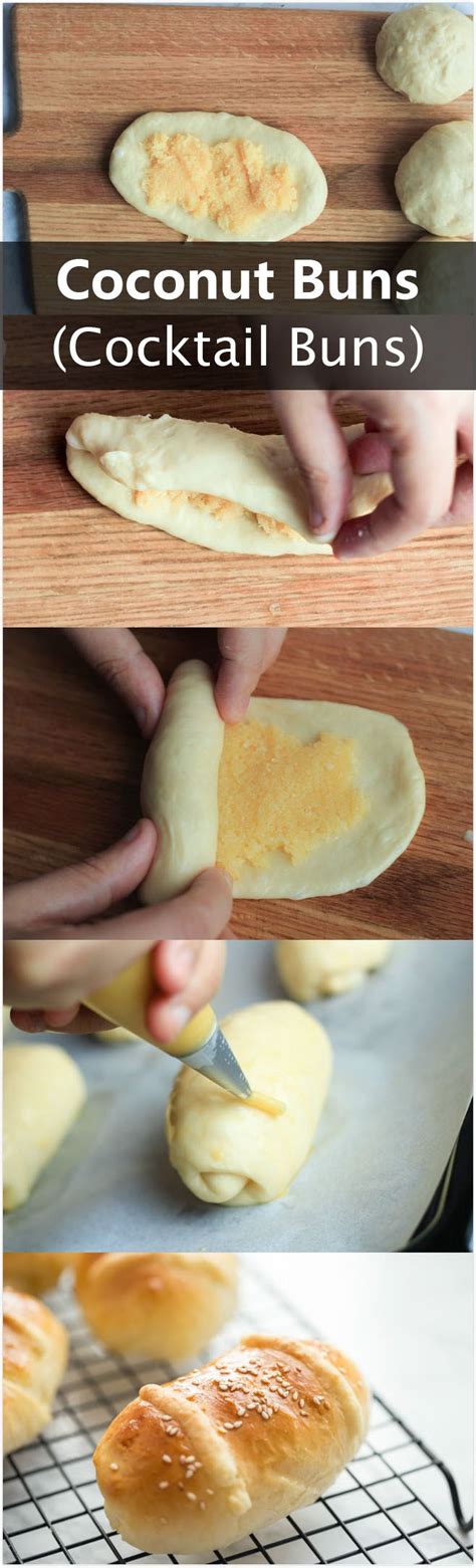 How to to make super soft Chinese bakery buns with creamy coconut filling. ChinaSichuanFood.com ...