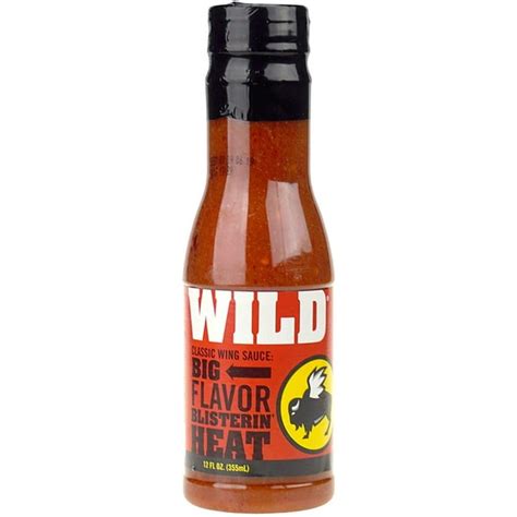 Buffalo Wild Wings Sauce (Wild) 12 oz Bottle - Walmart.com - Walmart.com