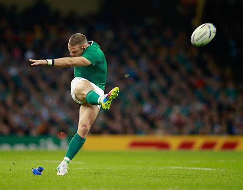 Ian Madigan kicks a penalty for Ireland | Rugby World Cup 2015: Quarter-finals in pictures ...