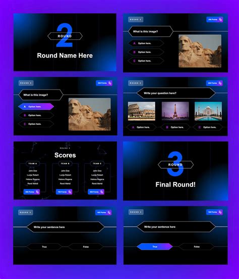 Quiz Show Powerpoint Template