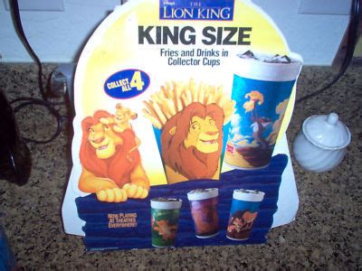 Disneys Lion King "Burger King Display" From 1994 | #237503443