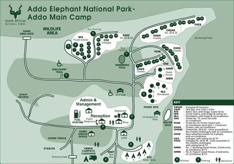 Addo Elephant National Park Map - Addo Elephant National Park • mappery