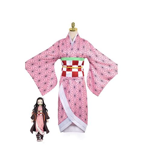 DEMON SLAYER / KIMETSU NO YAIBA Nezuko Kamado Cosplay Costume | Cosplay ...