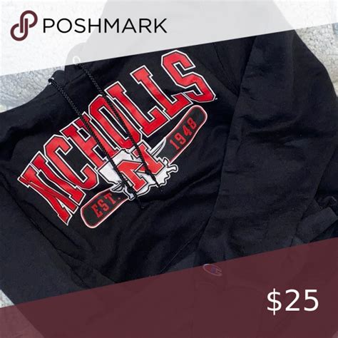 Nicholls State University hoodie | Sweatshirt tops, Champion tops ...