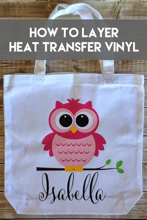 Layering heat transfer vinyl with your Silhouette Cameo or Cricut Machine - Burton Avenue