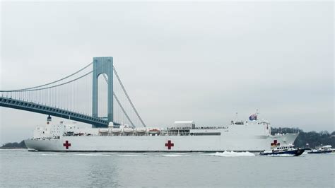 New York no longer needs USNS Comfort hospital ship