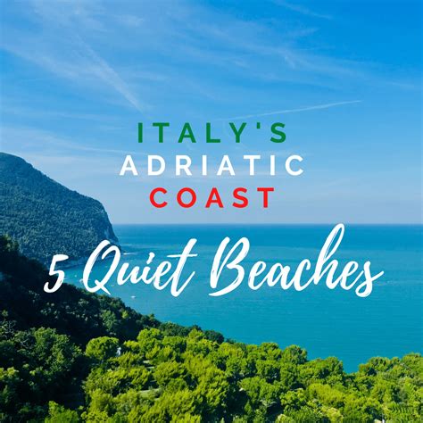 5 Quiet Beaches on Italy's Adriatic Coast - D&G Design