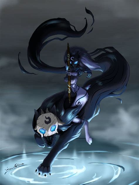 Kindred, the Eternal Hunter by SnowFeline-Chin on DeviantArt | Lol ...