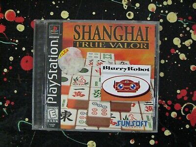 Shanghai: True Valor PlayStation 1 PSX Mahjong / Shanghai Tile Puzzle ...