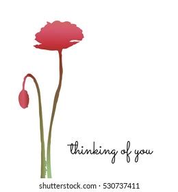 Thinking of You Flowers Images, Stock Photos & Vectors | Shutterstock