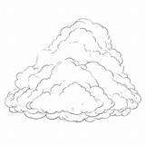 Download Illustration Of A Large Cloud For Weather Education Coloring  sketch template