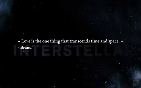 Love Quote Interstellar | Wallpaper Image Photo