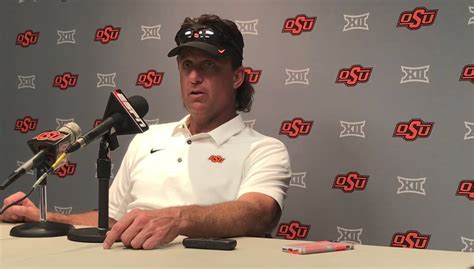 Notes on Mike Gundy's Texas Press Conference | Pistols Firing