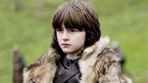 Bran Stark played by Isaac Hempstead-Wright on Game of Thrones ...