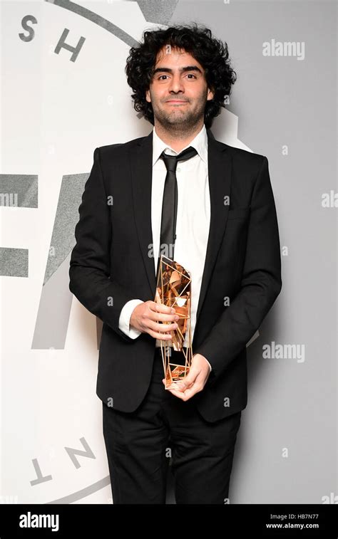 Babak Anvari with the Debut Director Award for Under the Shadow during the British Independent ...